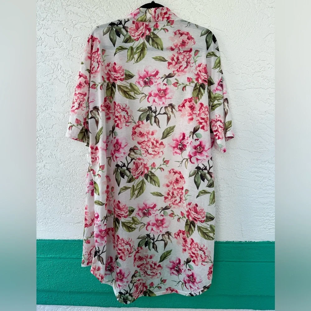Show Me Your MuMu Floral Robe One Size - Picture 4 of 10